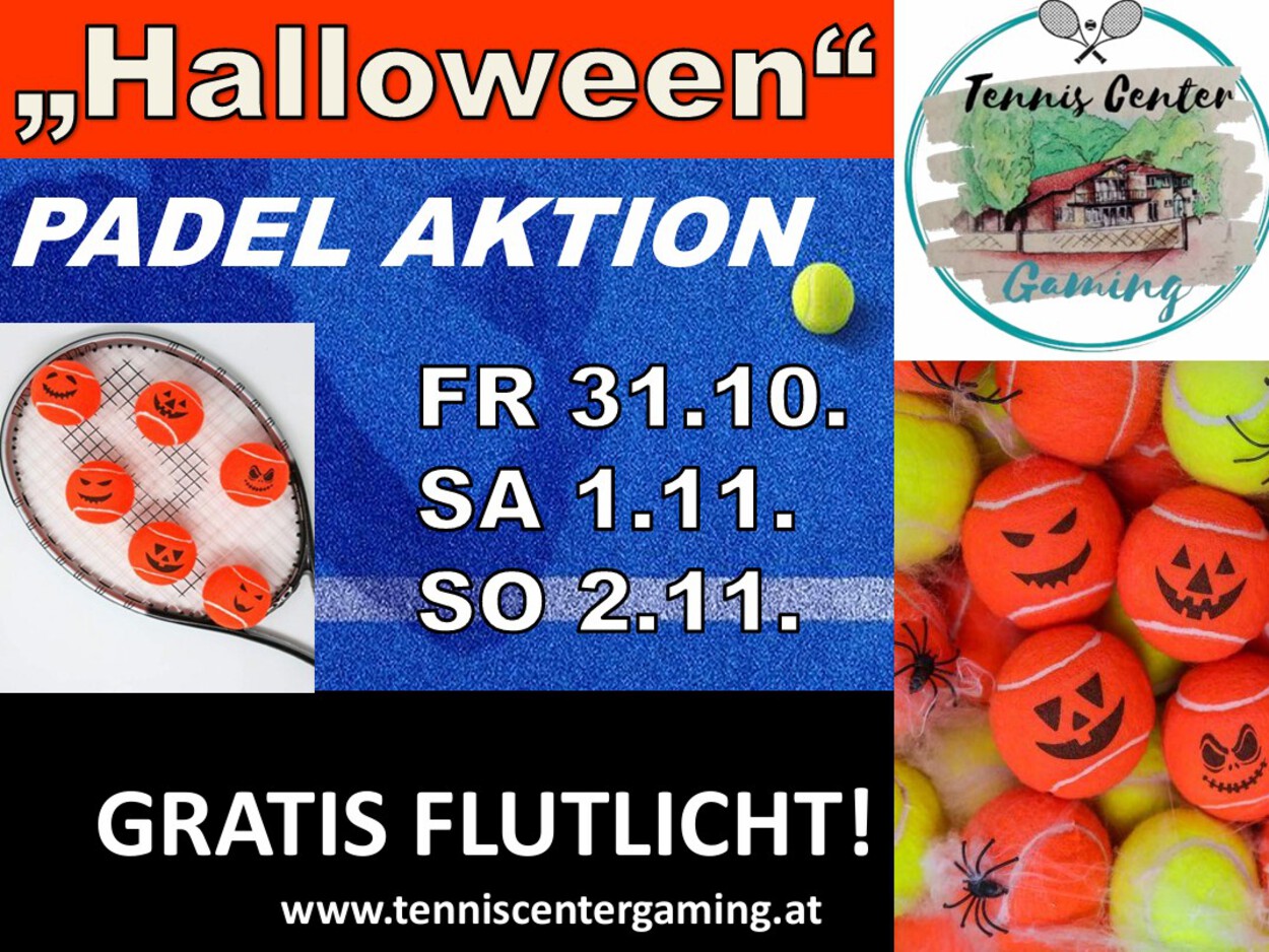 HALLOWEEN Padel Aktion!